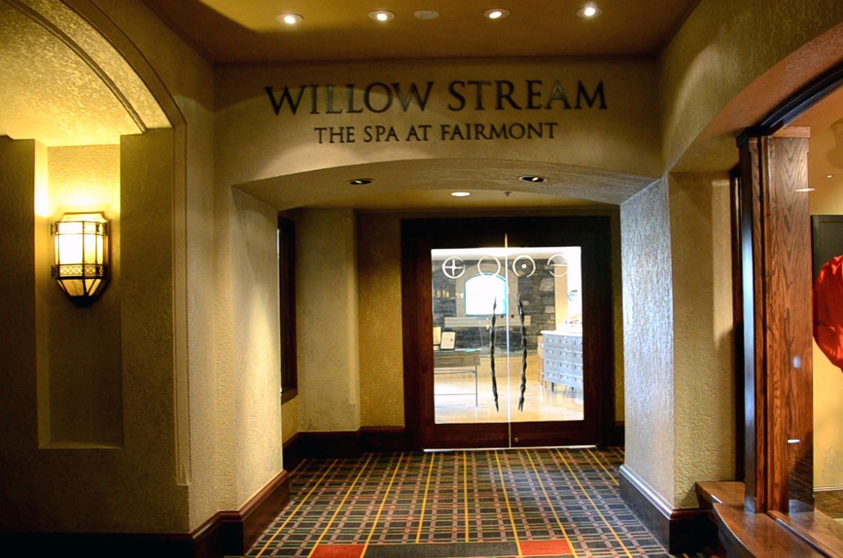 19A Banff Springs Hotel Lobby Level Hallway To Willow Stream Spa